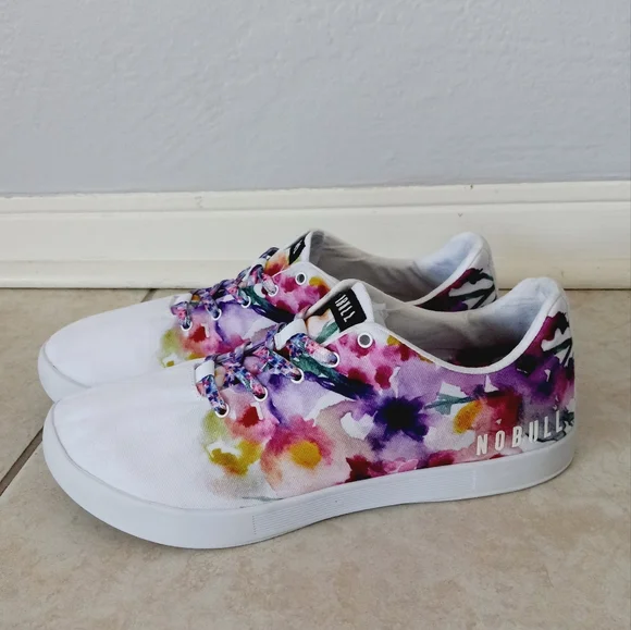 NOBULL | Shoes | Nobull Bouquet Canvas Trainers 1us | Poshmark display picture 1